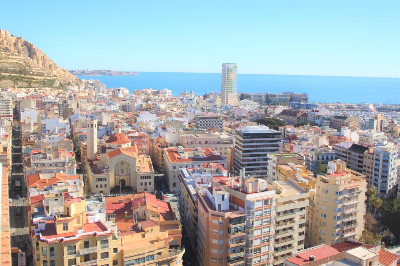 Casaturis Estudio Vistas Increibles En Centro De Alicante A115 Bagian luar foto